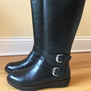 Women's Fit Flop Leather Boot Sz 7.5